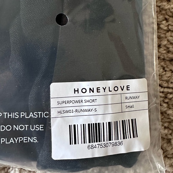 NWT Honeylove Superpower Short Black Shapewear - Picture 6 of 7